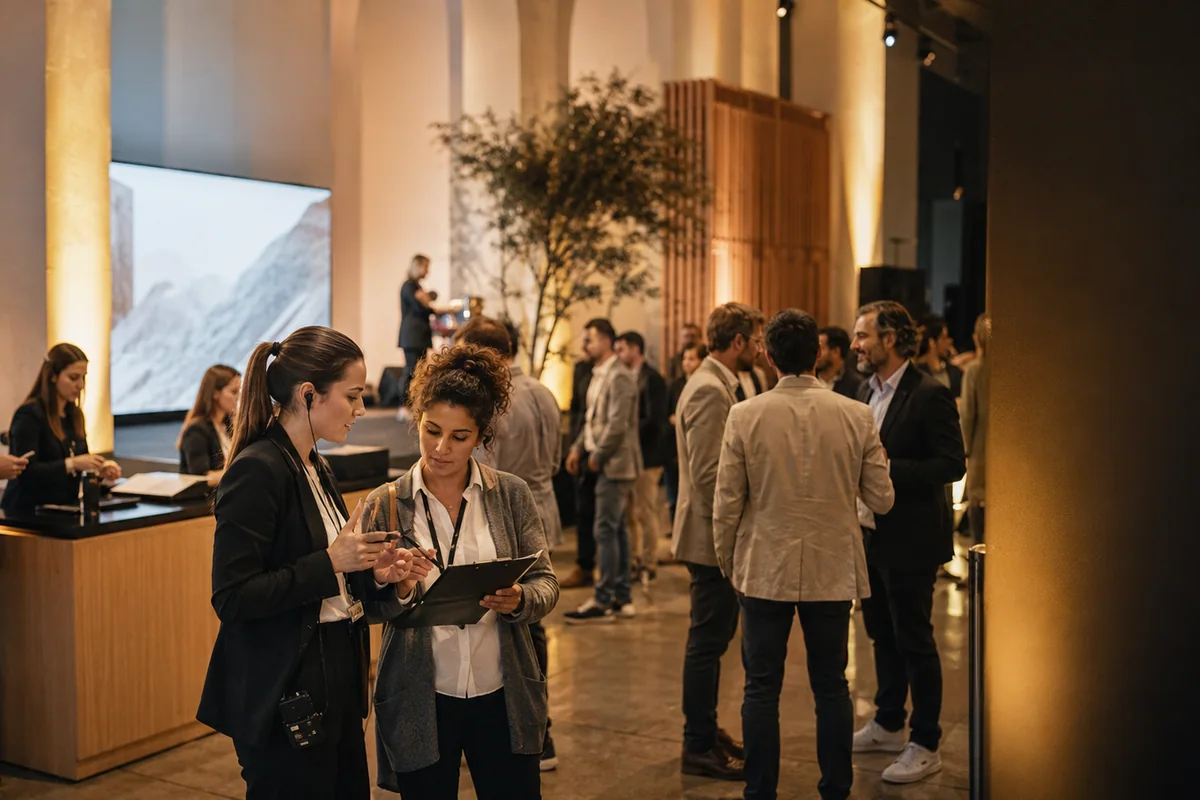 Organización de eventos — servicio CRIMAR 360